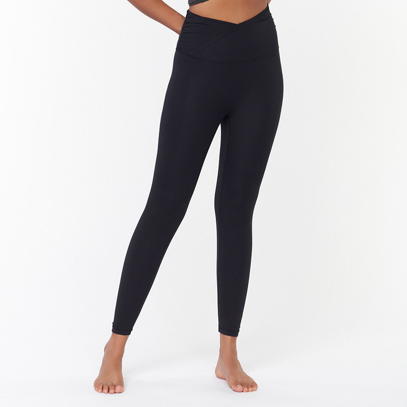 Pantalones de yoga de cintura alta para mujer, moda, fitness, elevación de caderas de alta gama, mallas deportivas, leggings para correr