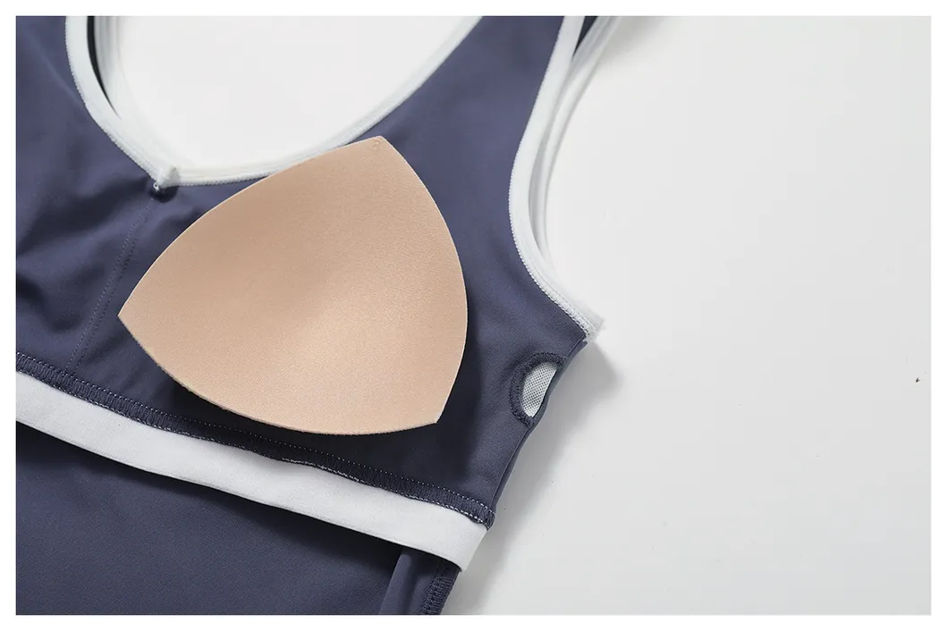 Leggings cortos de ejercicio de cintura alta con logo personalizado para deportes y yoga de mujer