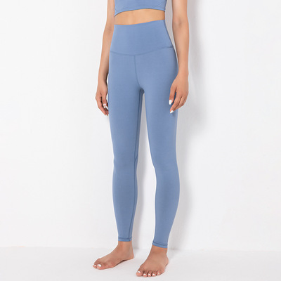 Pantalones de fitness sin costuras de cintura alta, levantamiento de cadera, leggings de yoga, mallas deportivas para correr
