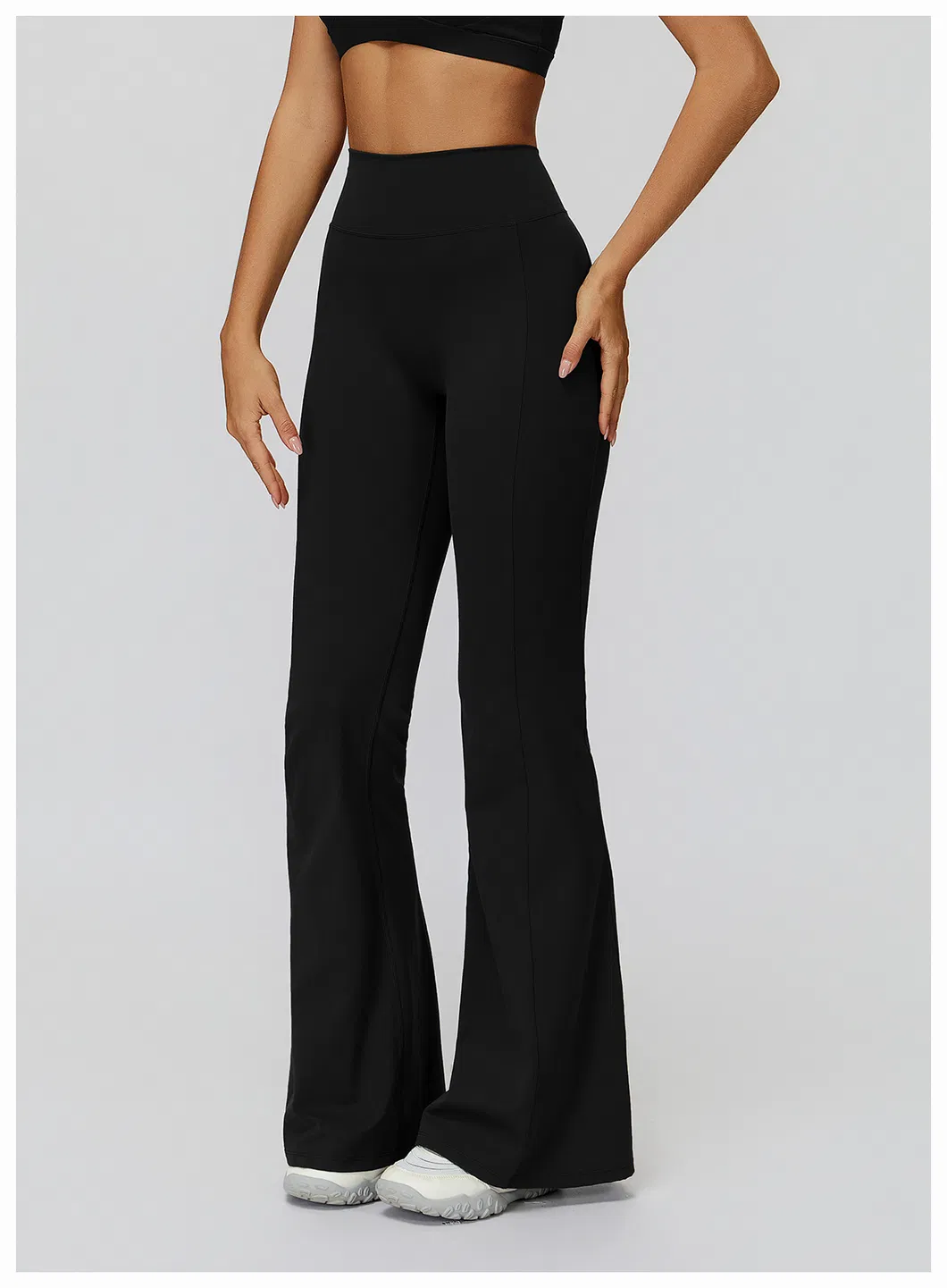 Pantalones acampanados de yoga