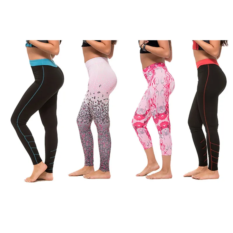 Precio de fábrica de servicio OEM Pantalones ajustados sexys para chicas Conjuntos de leggings de gimnasio y yoga con tu propia marca