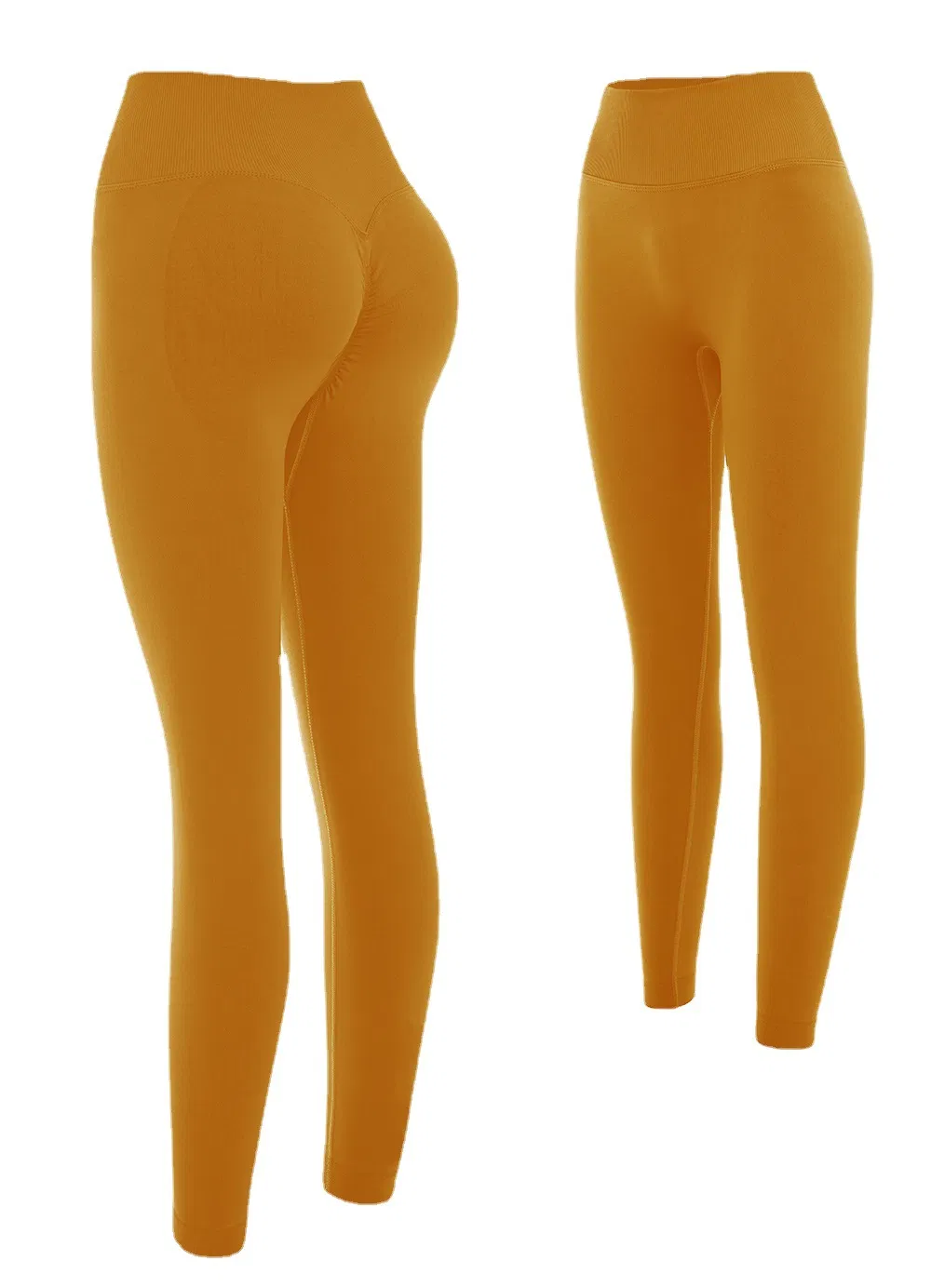 Pantalones de yoga de talle alto para gimnasio, talla grande, con levantamiento de cadera