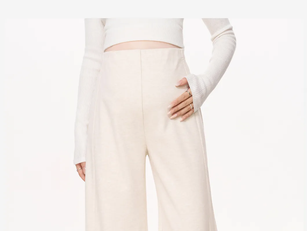 Pantalones de chándal de maternidad con cintura elástica - Elásticos, suaves y sin esfuerzo elegantes