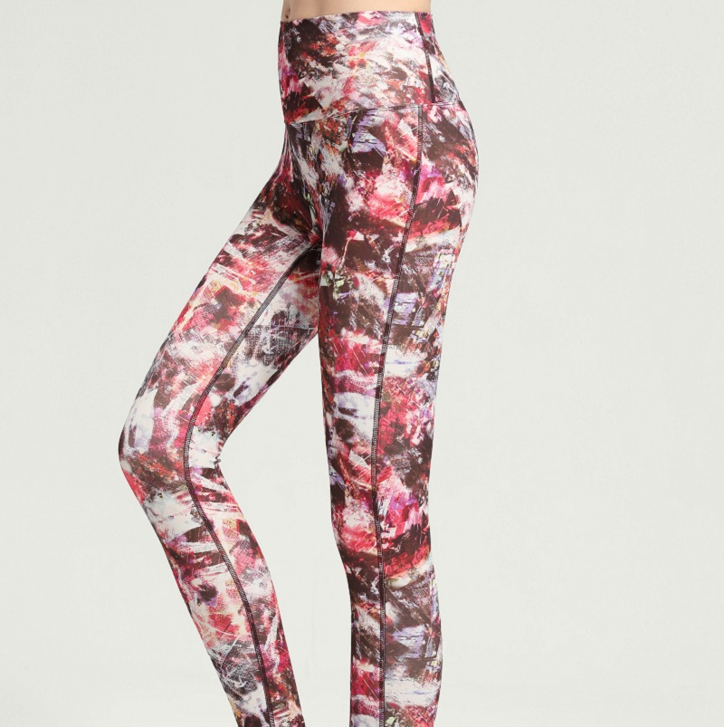 OEM Logo Personalizado Mujeres Fitness Diseño Especial Impreso Leggings de Serpiente con Efecto de Levantamiento de Glúteos Pantalones de Yoga