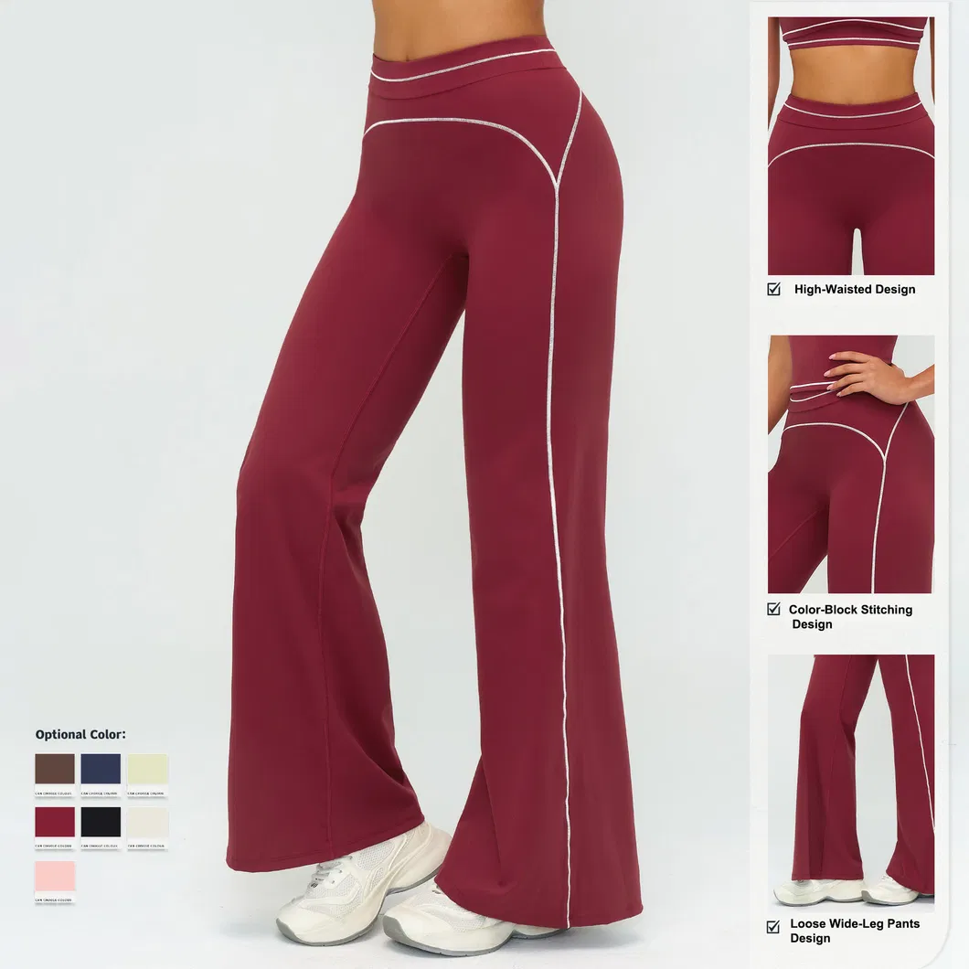 Presentación de pantalones de yoga