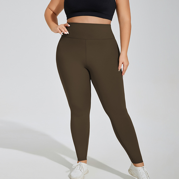 Mujeres Leggings de Gimnasio Fitness de Talla Grande para Yoga, Pantalones Deportivos de Yoga para Mujeres XL-XXXL