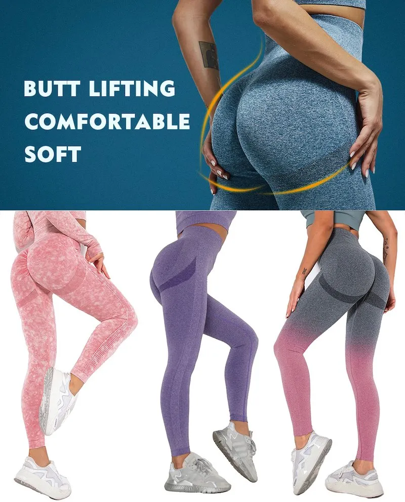 Diseño patchwork leggings de yoga