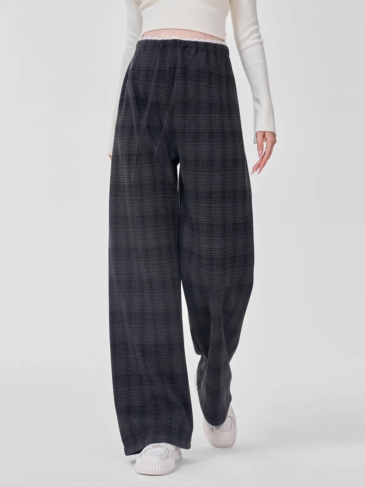 Pantalones de maternidad casuales de alta elasticidad sobre el bulto - Diseño cómodo y espacioso