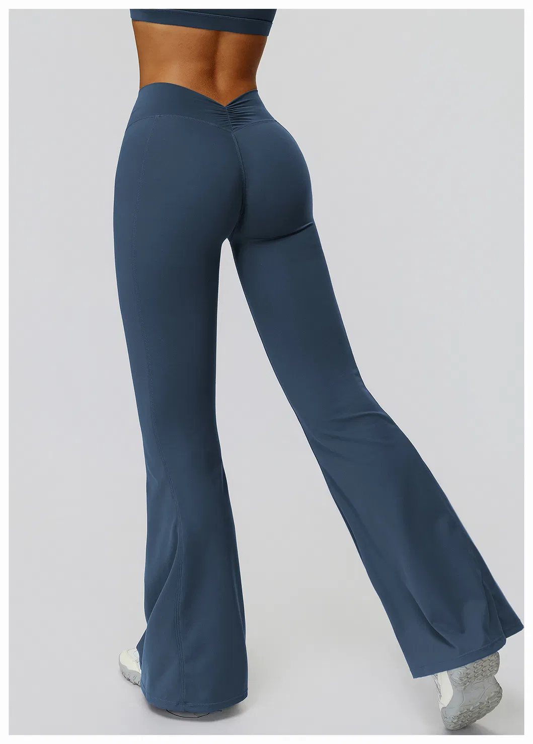 Pantalones acampanados de yoga
