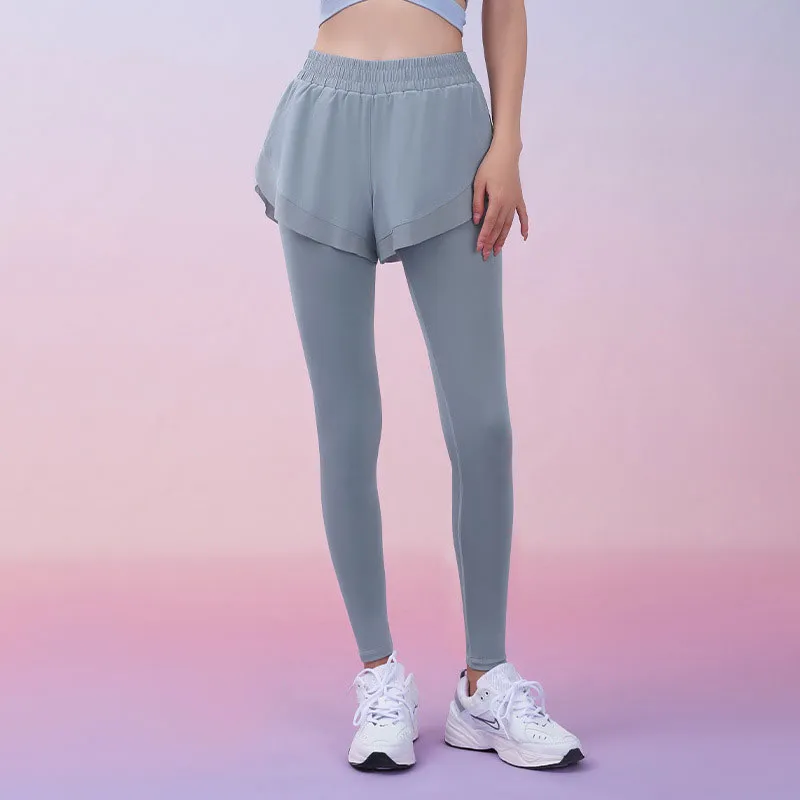 Leggings de yoga deportivos de alta calidad 2023 conjuntos de dos piezas para el gimnasio para mujeres