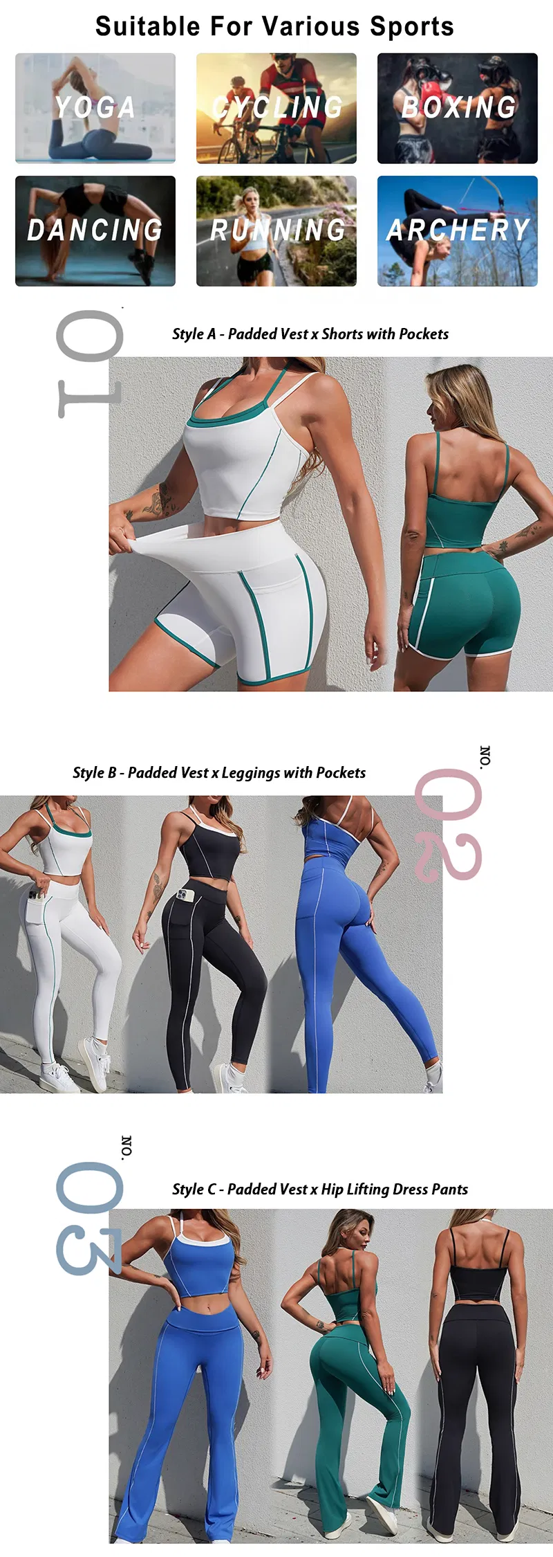 Conjunto de entrenamiento 5 piezas