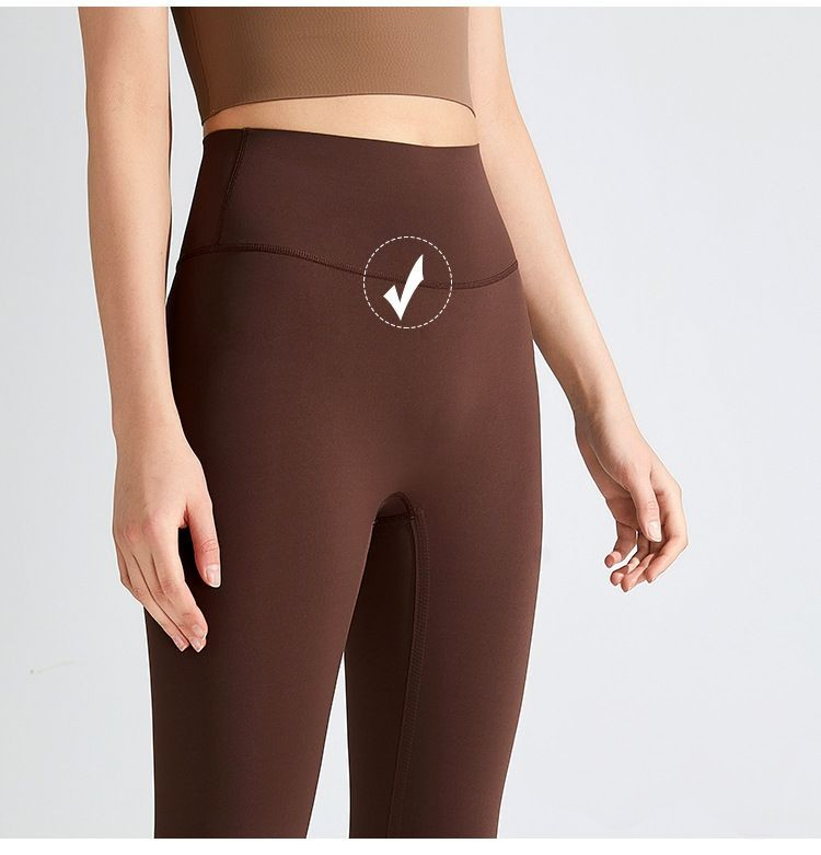 Pantalones de yoga de fábrica al por mayor para mujer, pantalones de cintura alta que levantan las caderas, pantalones de fitness para deportes al aire libre, secado rápido, ropa de yoga ajustada, leggings