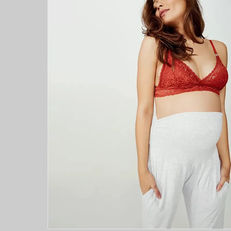 Pantalones de maternidad activos para mujeres, pantalones de lounge