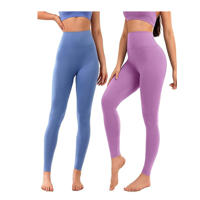 Pantalones de yoga cómodos con color, tamaño y logo personalizados - Opciones de cintura alta y baja para un estilo personalizado