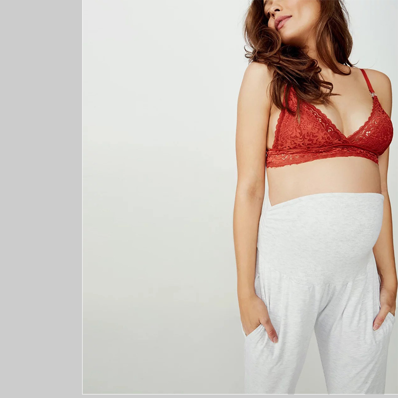 Pantalones de maternidad activos para mujeres, pantalones de lounge