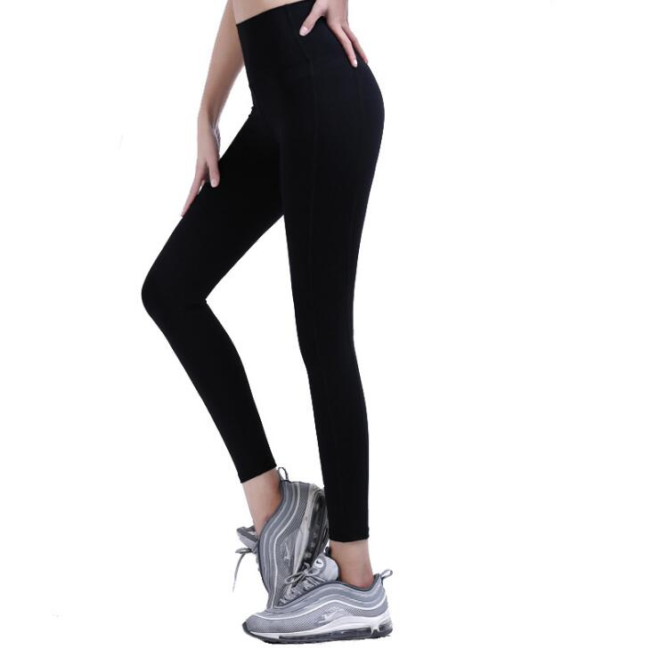 Venta caliente cintura alta Lady's Fitness mallas deportivas