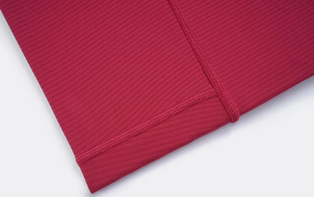 Leggings de yoga de alta calidad con sensación suave, ribeteados, cóncavos y convexos, mallas deportivas para mujeres, ideales para entrenamientos y carreras