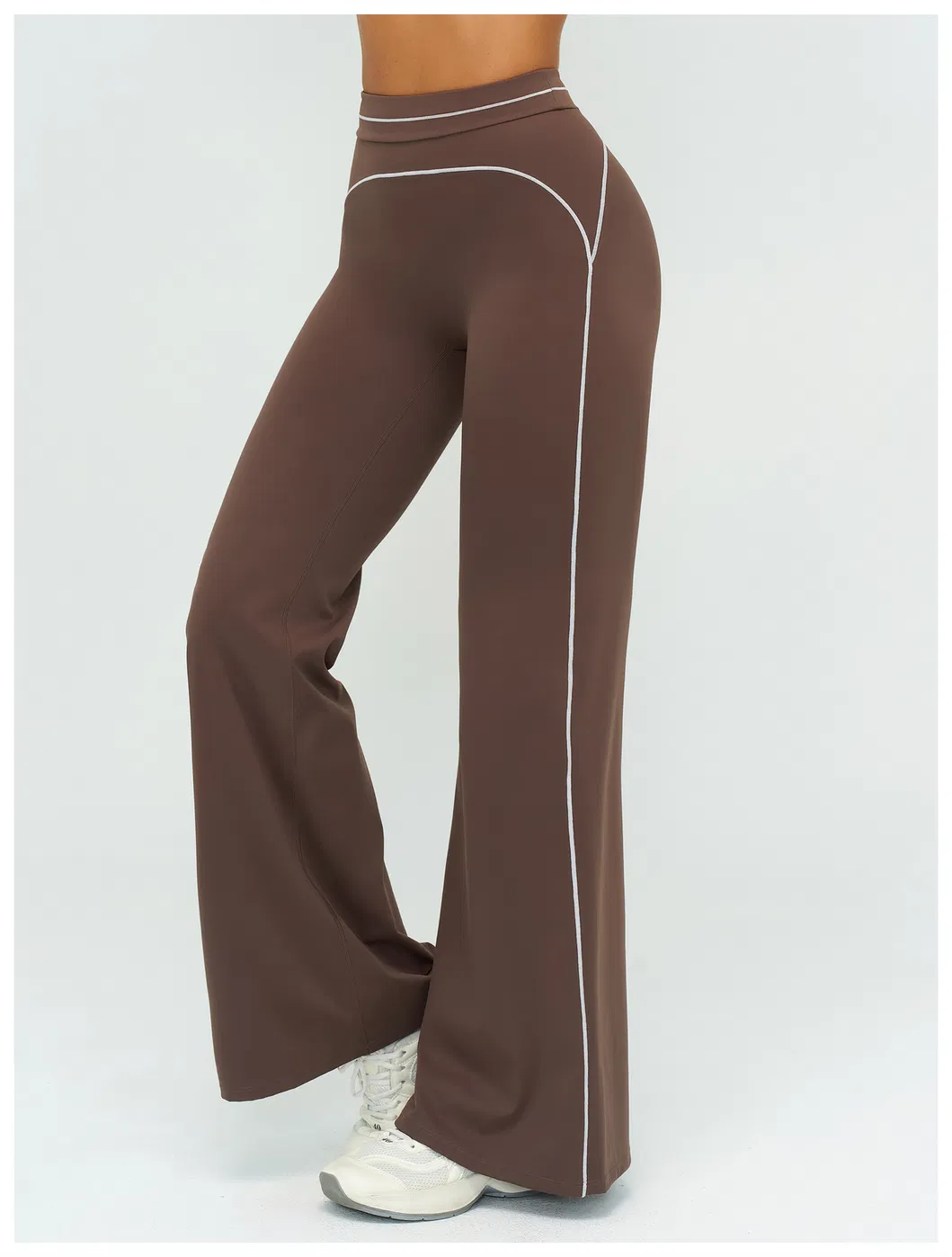 Presentación de pantalones de yoga