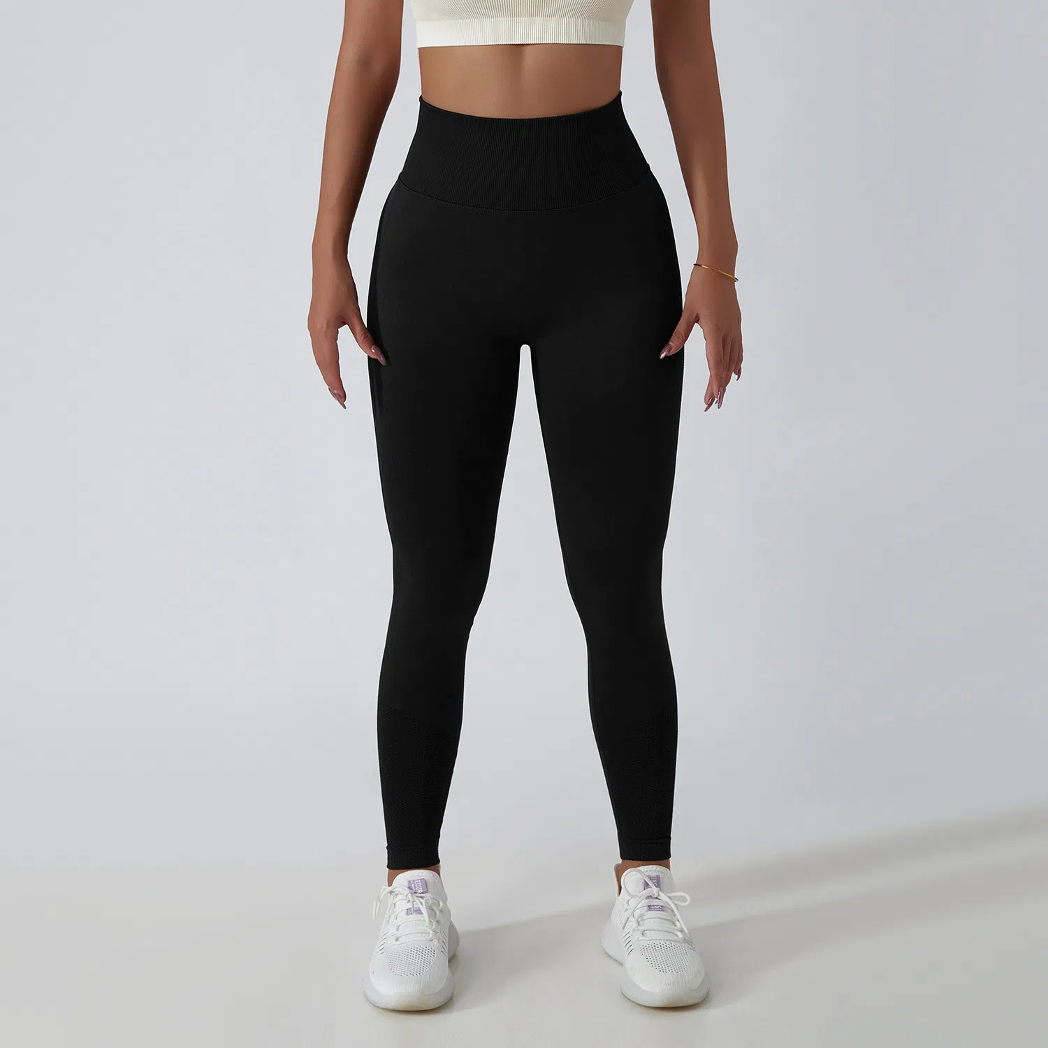 2023 Leggings de yoga sin costuras de nylon y spandex para mujeres, pantalones de cintura alta, levantamiento de glúteos, ropa de gimnasio, fitness, yoga, mallas para correr