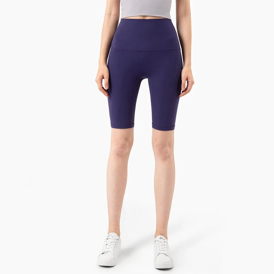 Pantalones de yoga de cintura alta, elásticos y anchos 5-Point