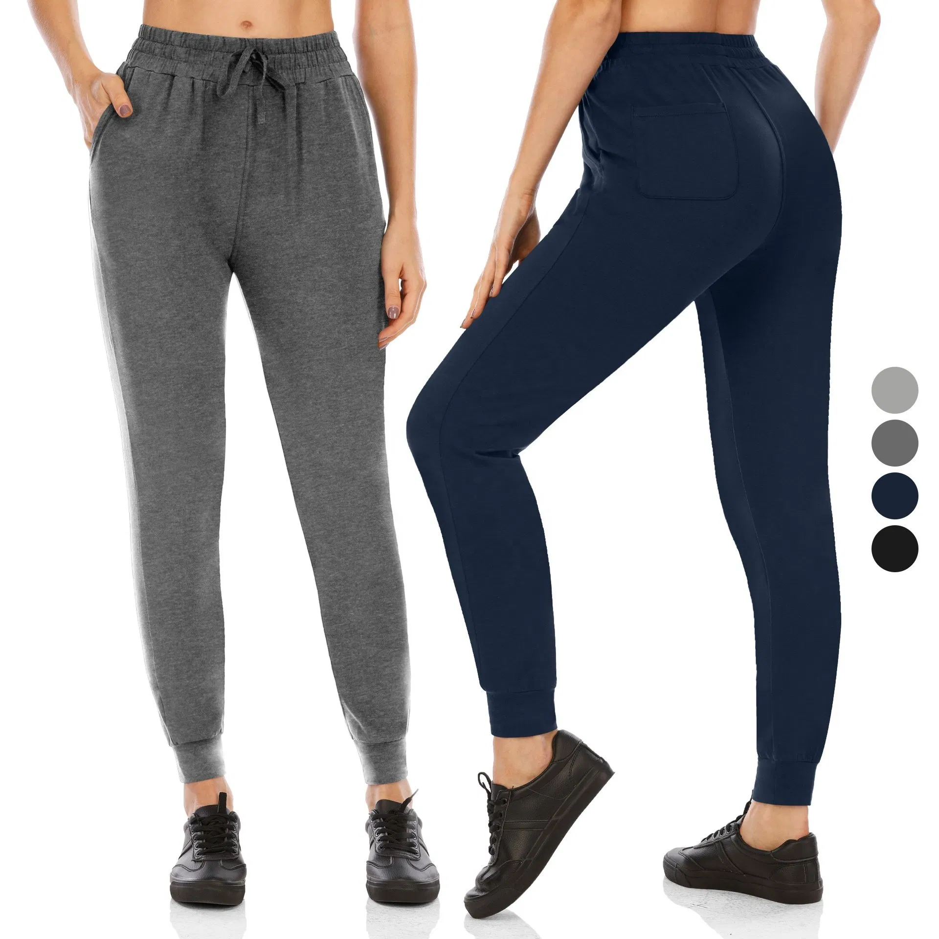 Pantalones de yoga casuales de ajuste holgado para mujer, talla grande, para deportes al aire libre en otoño