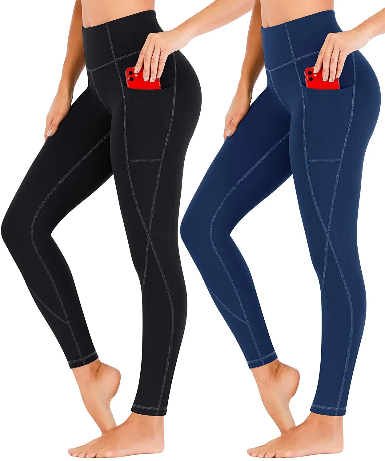 Pantalones de fitness de cintura alta para mujeres que levantan el trasero
