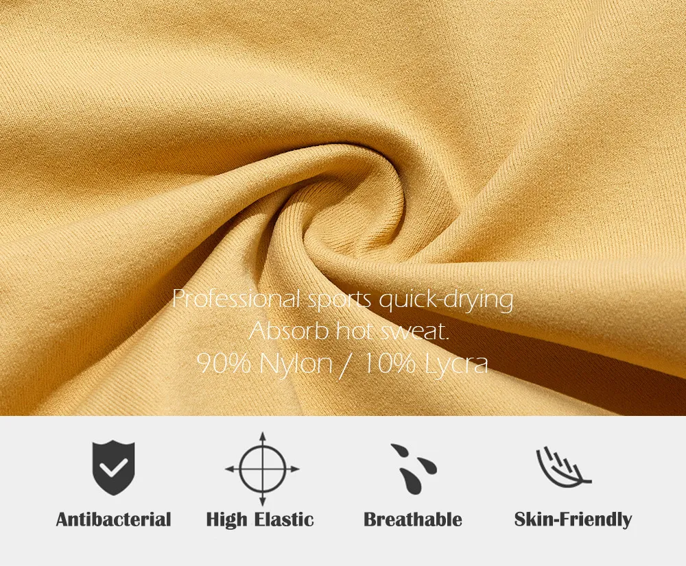 Detalle de costura de pantalones de yoga