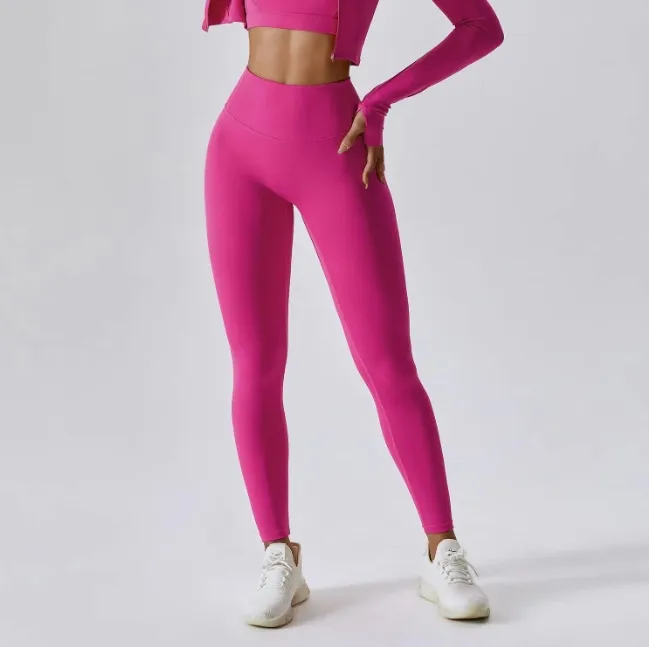 Pantalones de yoga de soporte para el vientre de maternidad cómodos para mamás activas