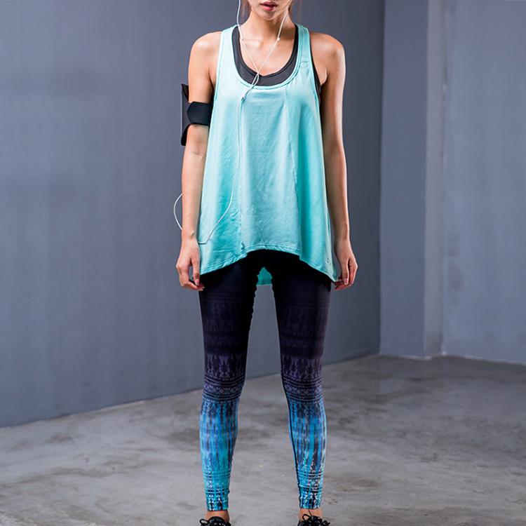 Ropa de yoga transpirable personalizada para gimnasio, tops sin mangas, camiseta atlética para mujeres, ropa deportiva