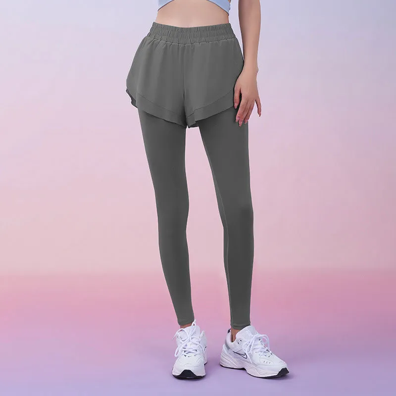 Leggings de yoga deportivos de alta calidad 2023 conjuntos de dos piezas para el gimnasio para mujeres