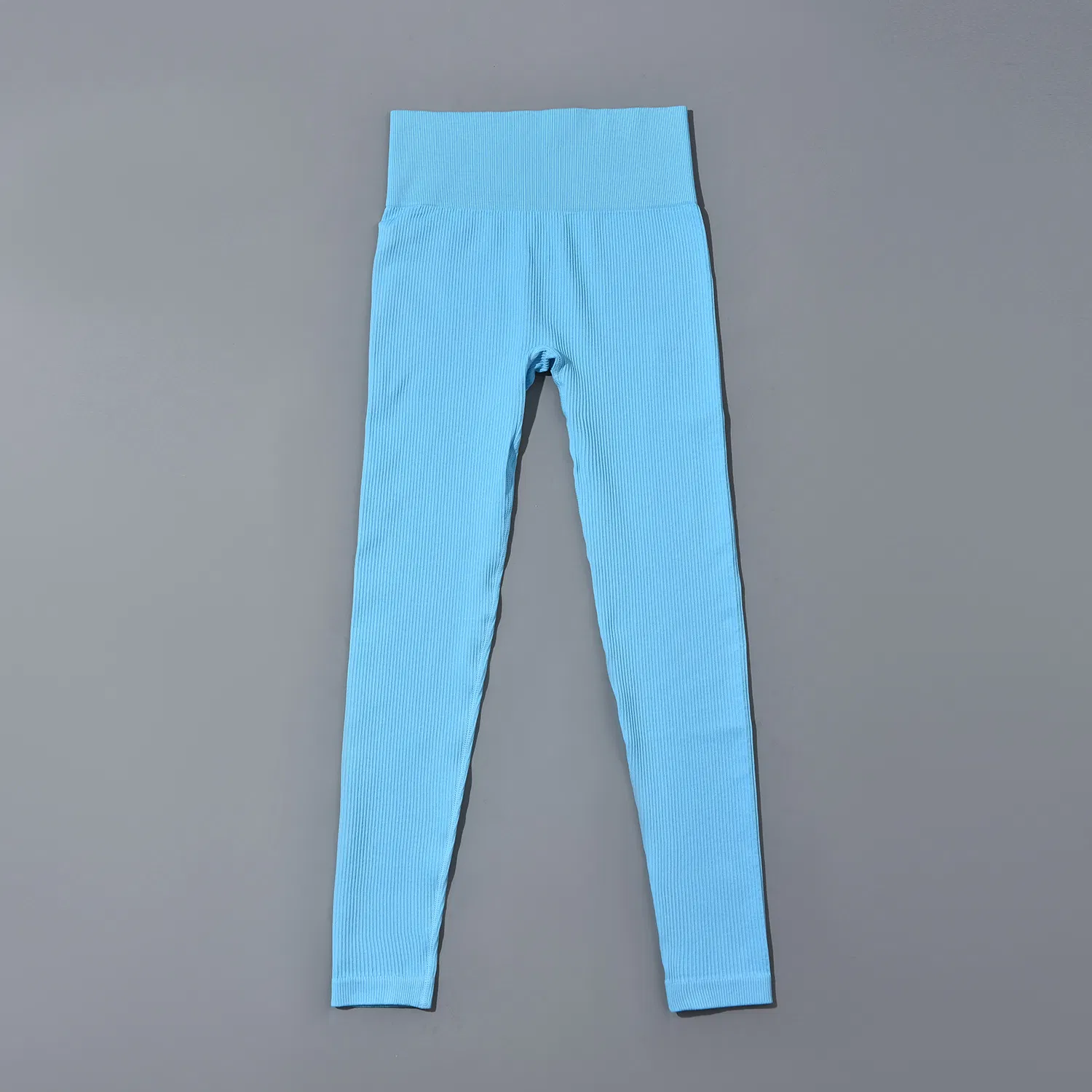 Buena calidad, grueso y fuerte tirante de hombro, sujetador de fitness con leggings de cintura alta a juego