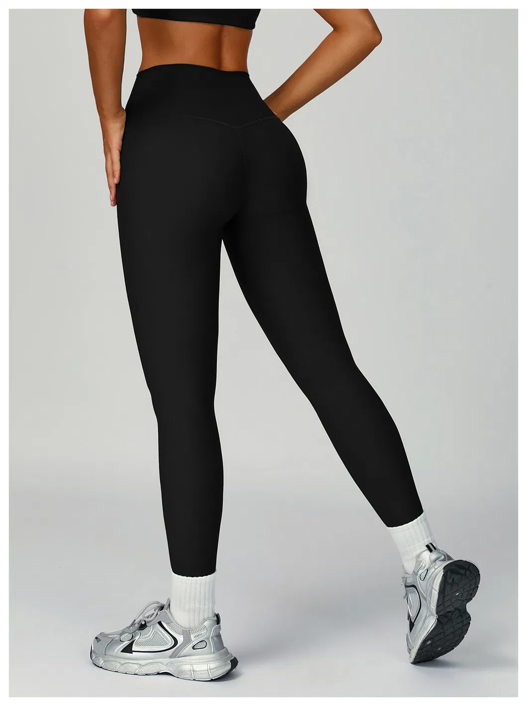Pantalones largos de yoga de cintura alta, levantamiento de caderas y pantalones ajustados que adelgazan, ropa deportiva para correr y hacer ejercicio al aire libre