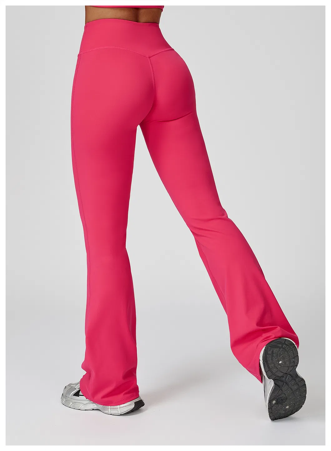 Leggings de felpa con forro, pantalones de yoga de cintura alta, ropa para mujeres, moda fitness, pantalones acampanados, ropa personalizada para correr