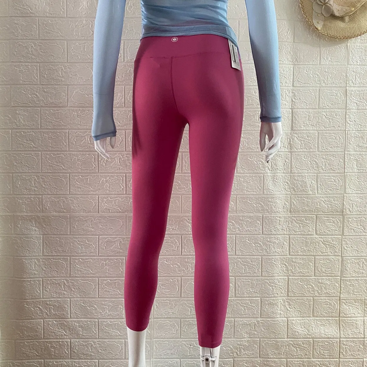 Pantalones de yoga Qumor de cintura alta para mujeres, ropa deportiva, leggings sin costuras, control de abdomen, mallas para correr y entrenar