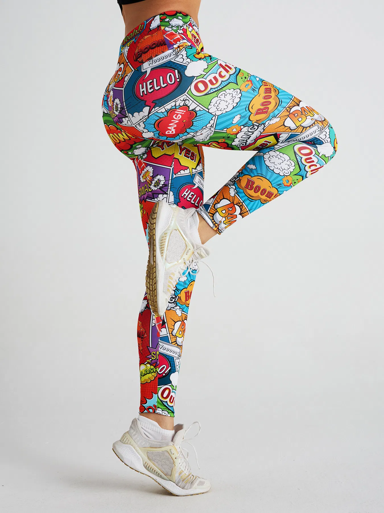 Leggings Personalizados con Estampado de Graffiti