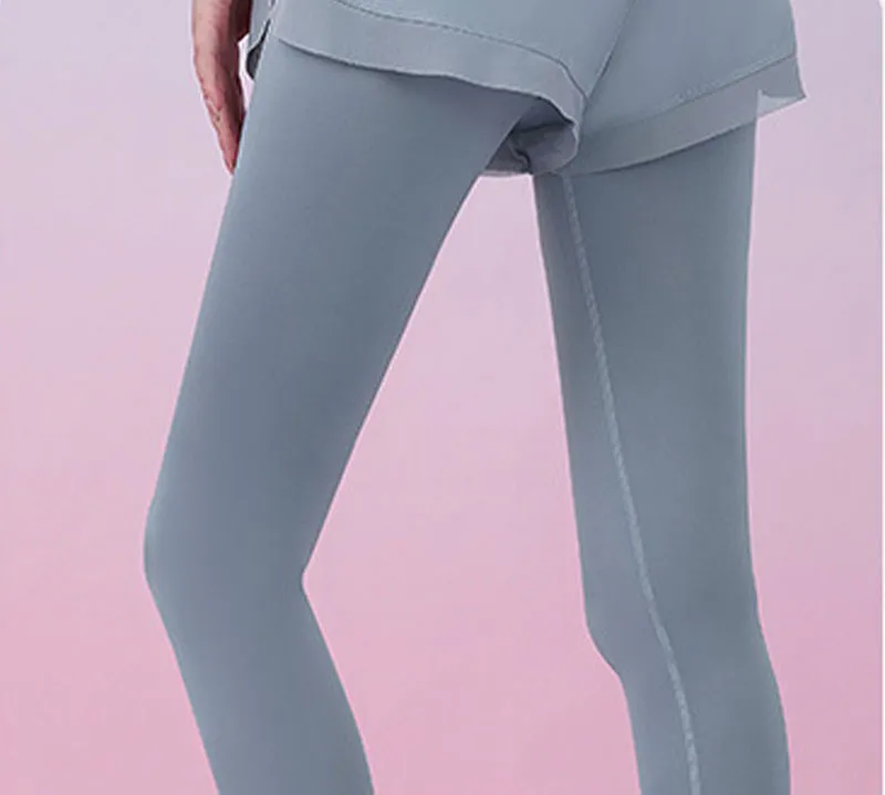 Leggings de yoga deportivos de alta calidad 2023 conjuntos de dos piezas para el gimnasio para mujeres