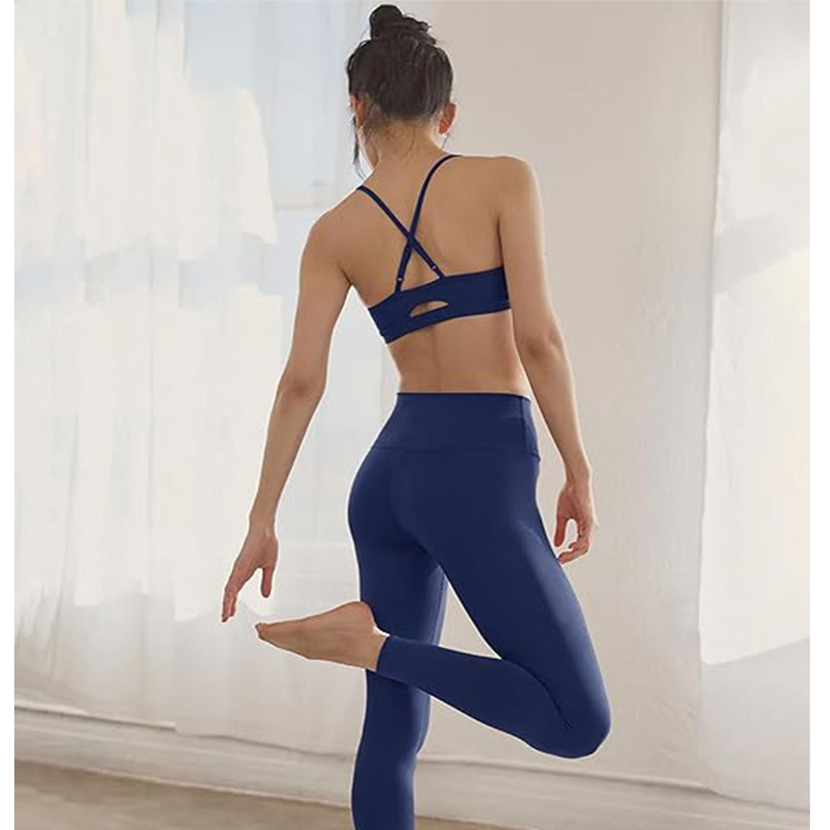 Pantalones de yoga cómodos con color, tamaño y logo personalizados - Opciones de cintura alta y baja para un estilo personalizado