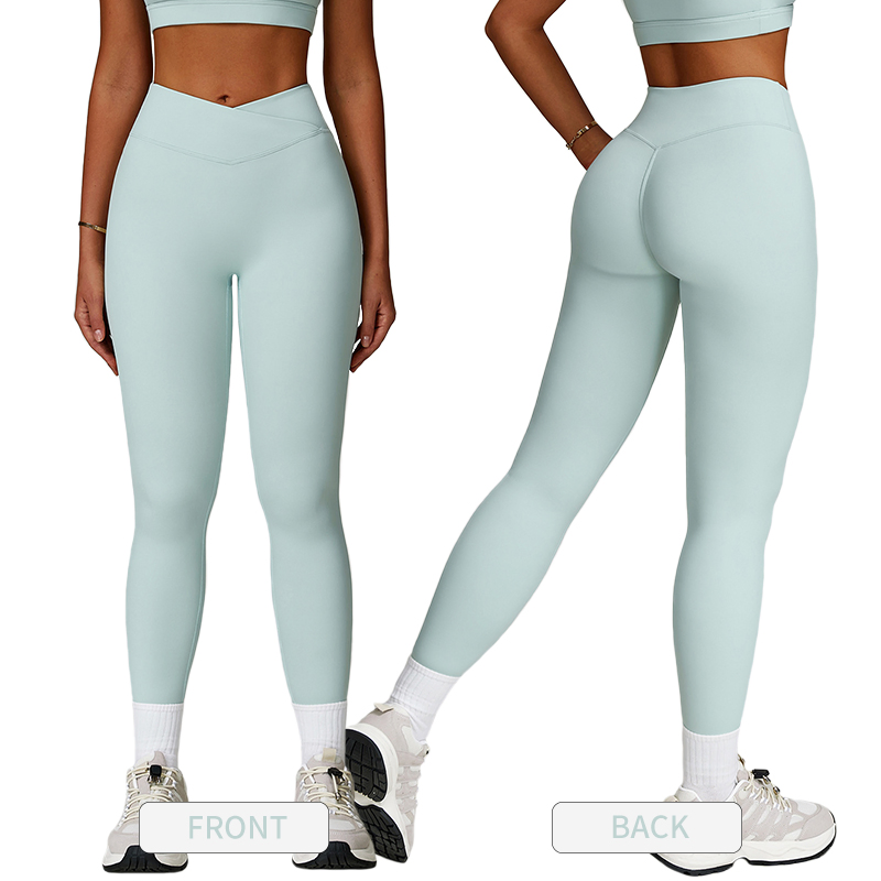 Pantalones de yoga nude, cintura alta, ajustados, casuales, pantalones para correr, deportes, fitness, pantalones de yoga