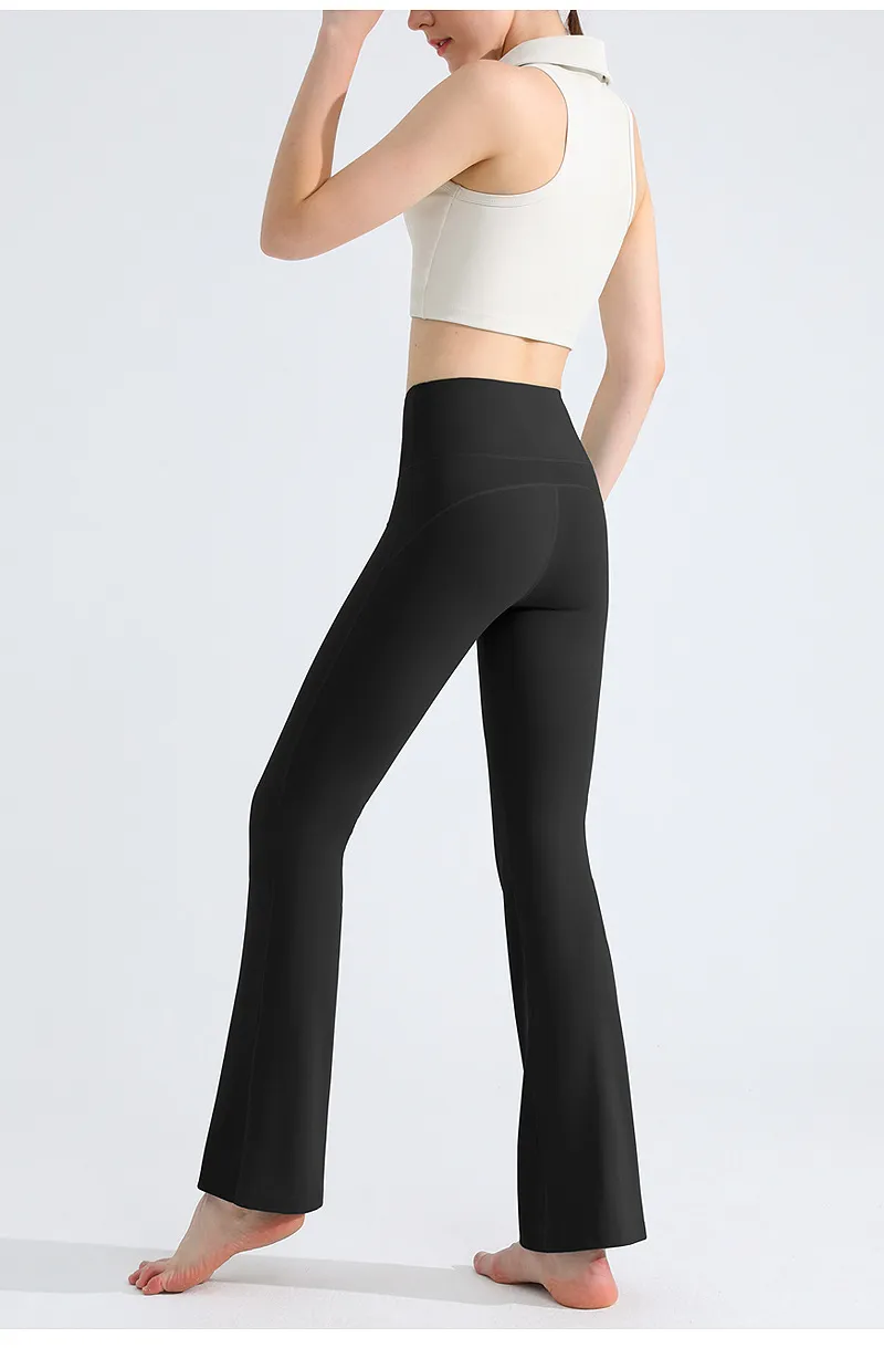 Pantalones de yoga de cintura alta para realzar la forma de los glúteos