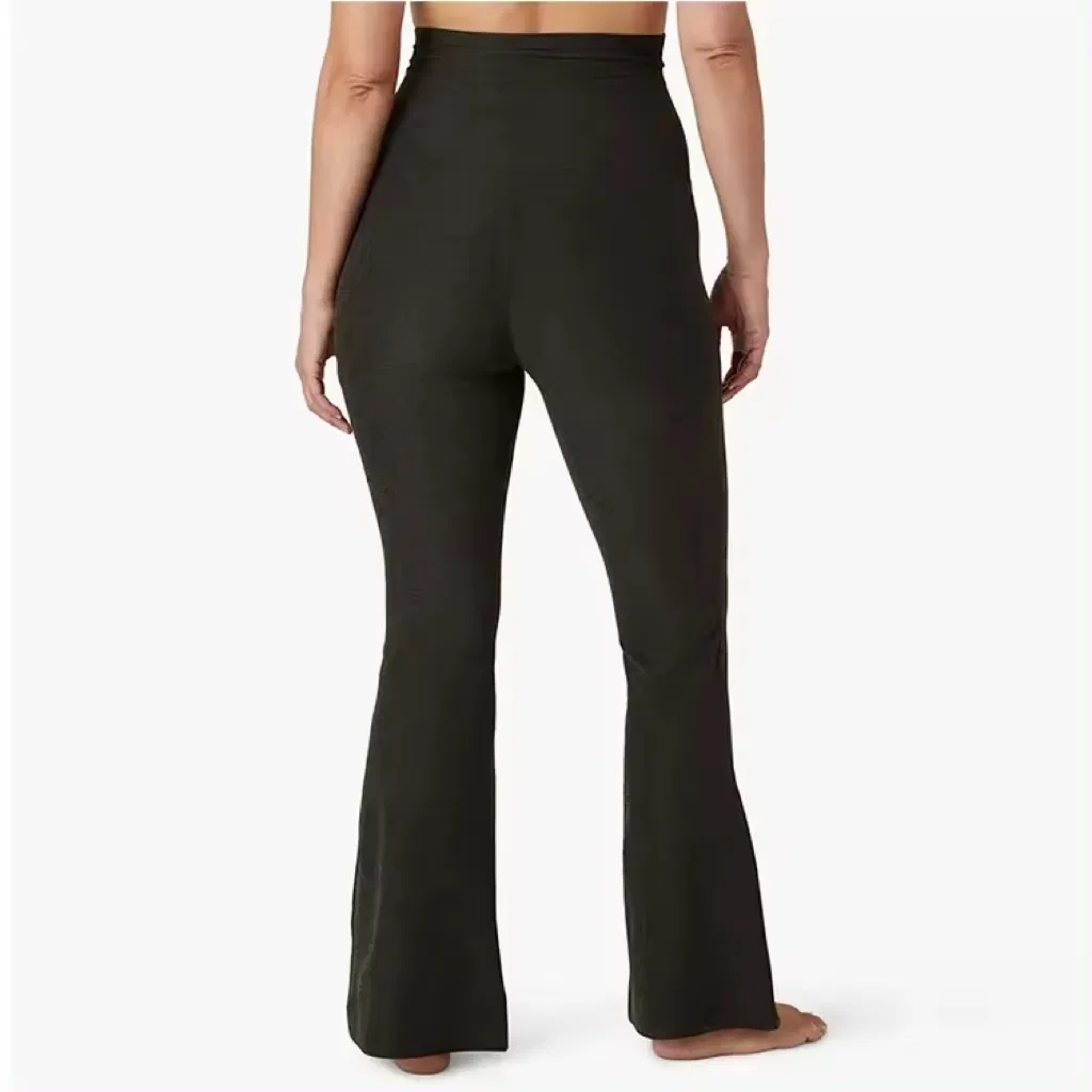 Pantalones de yoga personalizados para maternidad, de cintura alta, para mujeres, con campana, leggings de embarazo