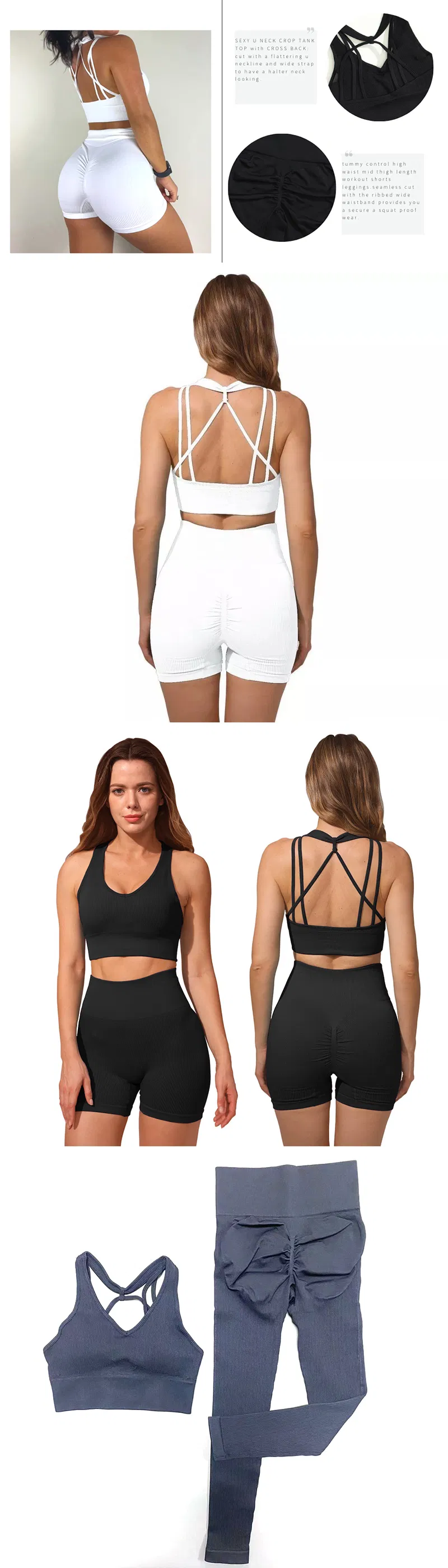 Conjunto de yoga tallas grandes