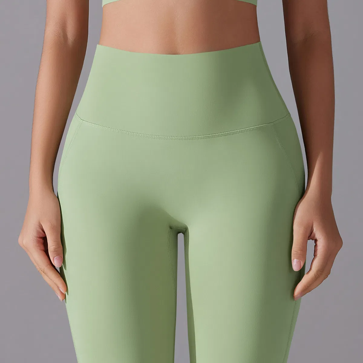 Mallas de yoga para mujeres con control de abdomen, pantalones de compresión atléticos para correr y hacer yoga
