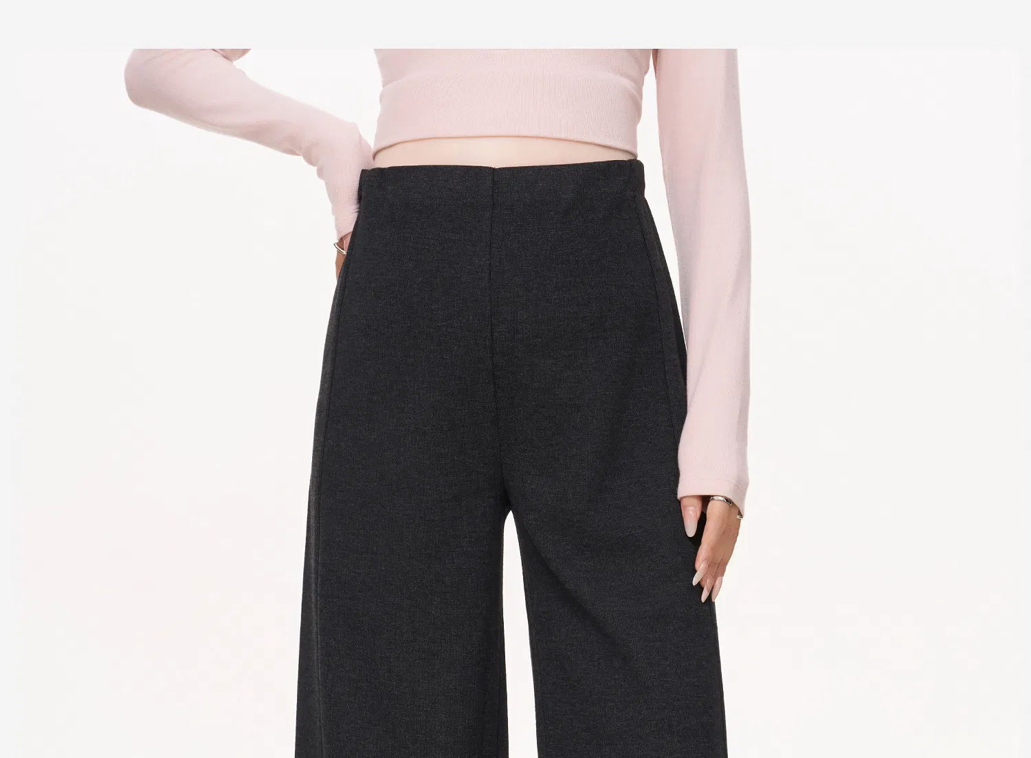 Pantalones de chándal de maternidad con cintura elástica - Elásticos, suaves y sin esfuerzo elegantes