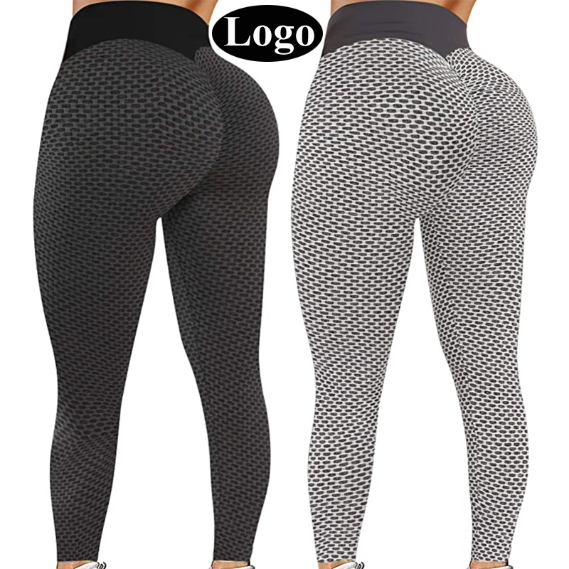 Pantalones de yoga de alta cintura para mujeres, ajustados, que levantan el trasero, ideales para el gimnasio, con energía, sin costuras y con efecto de realce