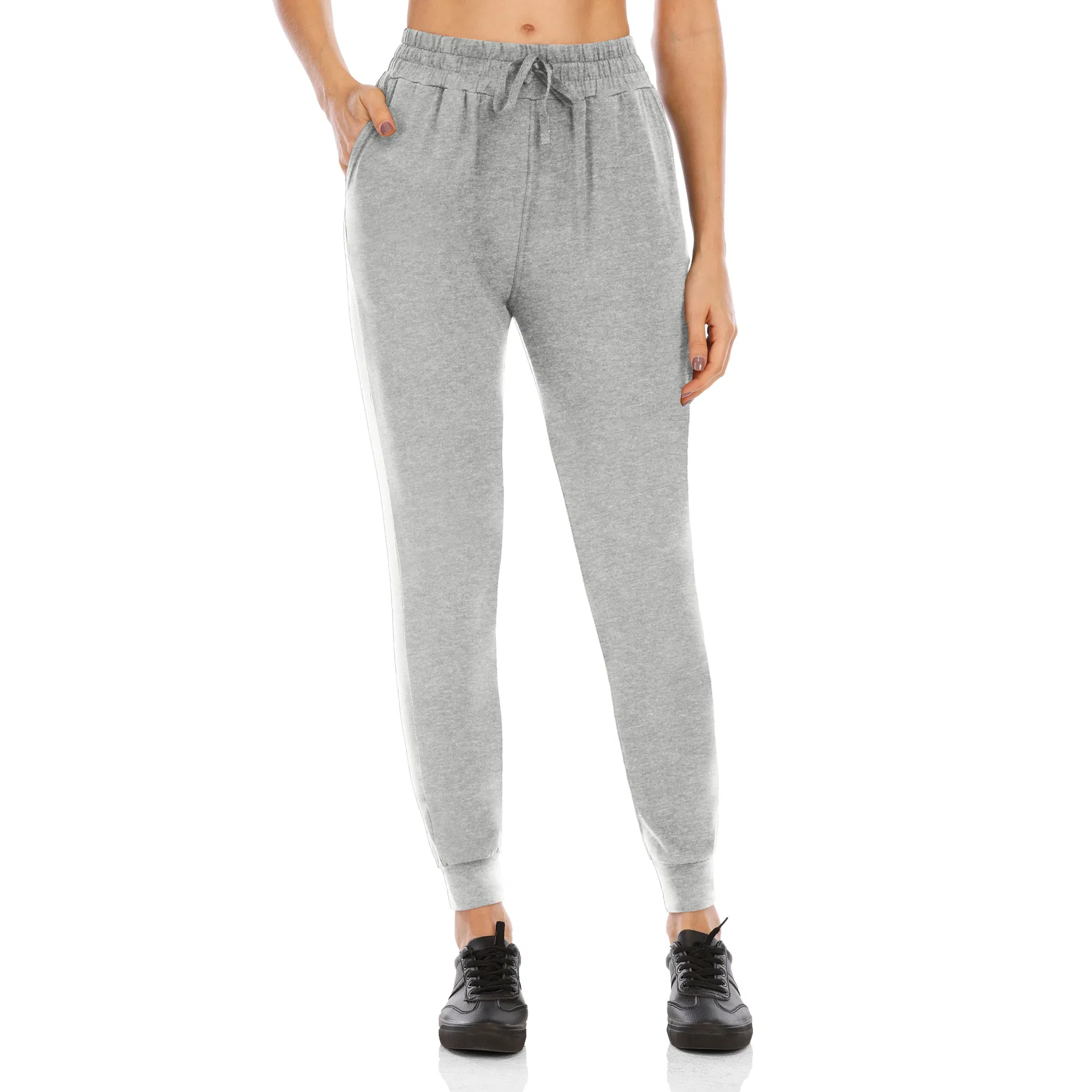 Pantalones de yoga casuales de ajuste holgado para mujer, talla grande, para deportes al aire libre en otoño