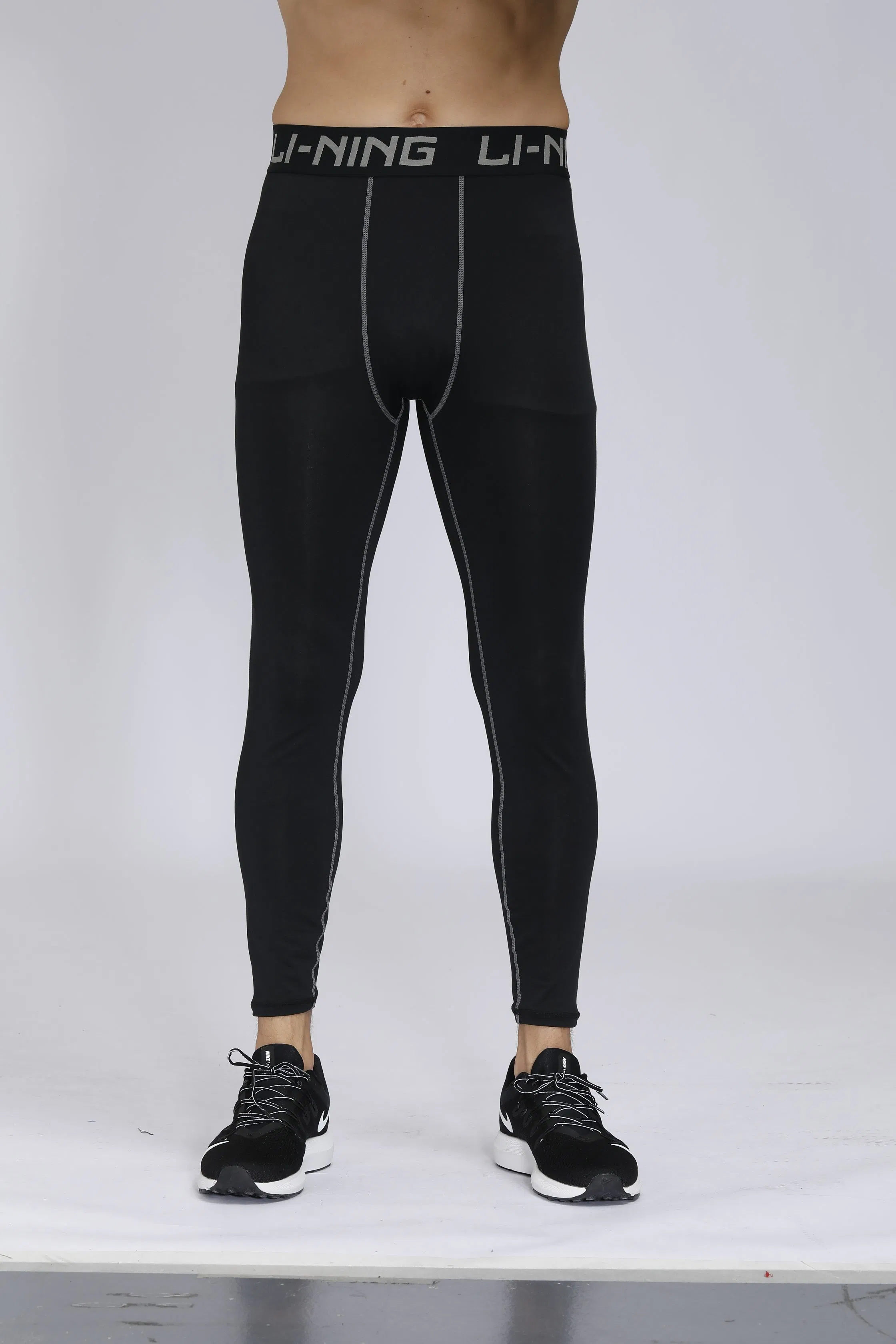 Pantalones de compresión para hombres, mallas de running, ropa de entrenamiento, capa base