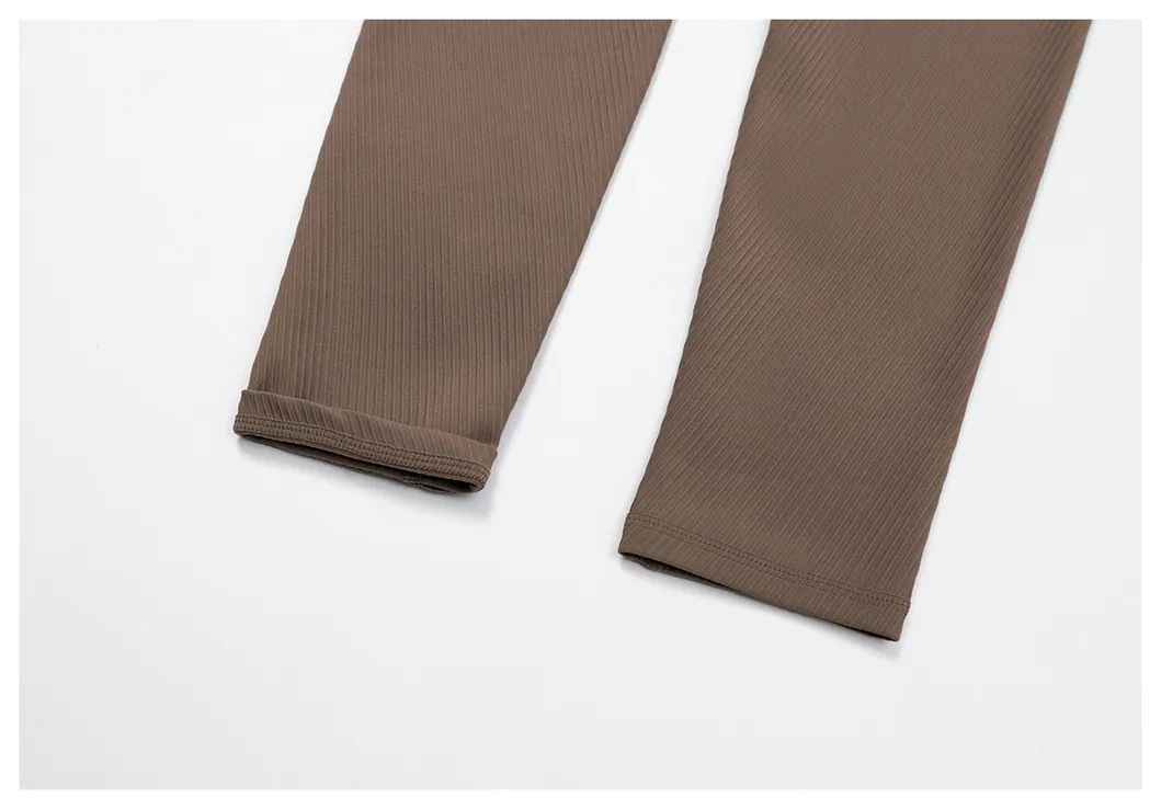 Pantalones largos de yoga de cintura alta, levantamiento de caderas y pantalones ajustados que adelgazan, ropa deportiva para correr y hacer ejercicio al aire libre