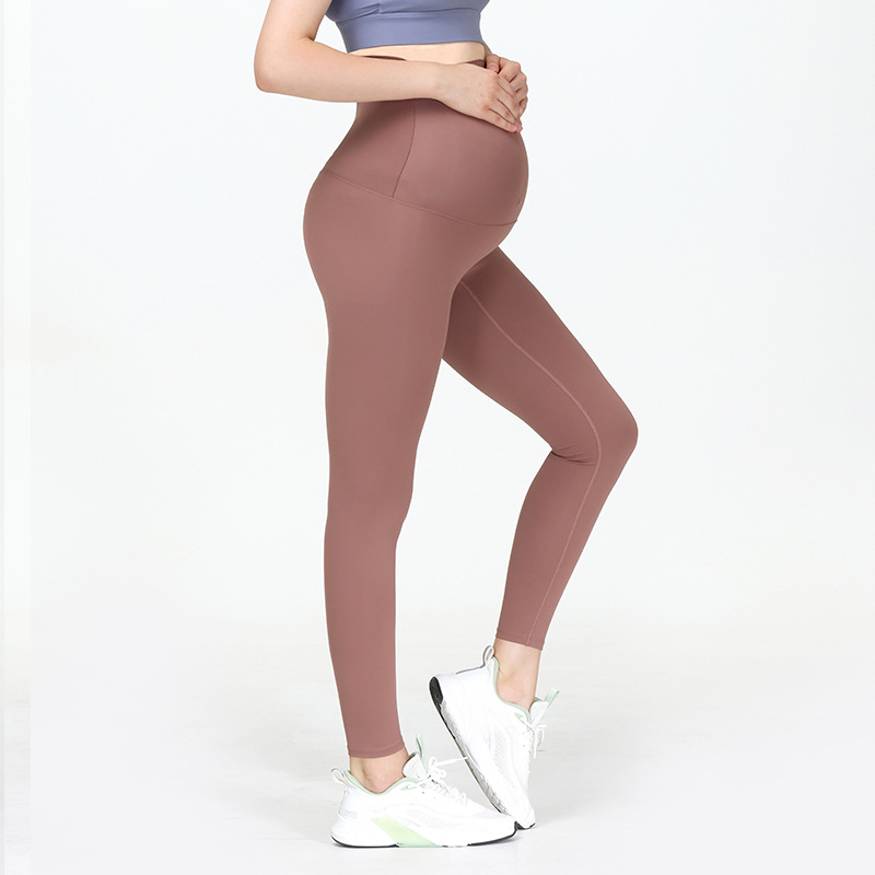 Leggings de maternidad personalizados para mujeres, pantalones deportivos que levantan el trasero, sobre la barriga, para el embarazo, activos, para hacer ejercicio, yoga, mallas