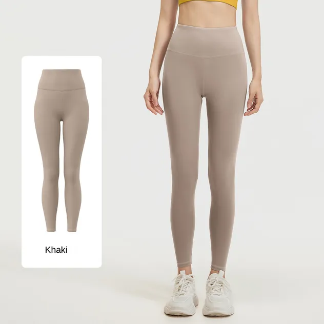 Leggings Vibrantes Sin Costuras - Pantalones de Yoga de Cintura Alta para Aventuras de Primavera