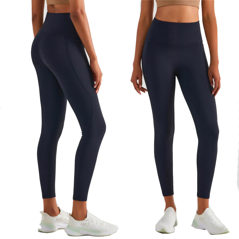 Pantalones de running de nuevo estilo con bolsillo lateral, ropa de yoga para fitness, pantalones de sudor de talla grande, leggings de yoga para mujeres, pantalones de entrenamiento para mujeres